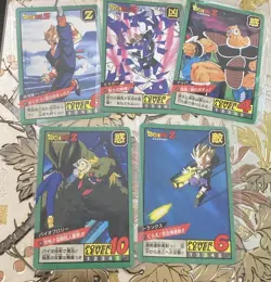 Dragon Ball Z Lot Of 5 Cards A1 - Image 1