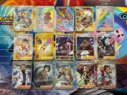 Pokemon Card Full Art Alt Art Fire Rockruff Zerora Malamar - Image 1