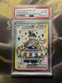 Terapagos ex 165 Sv: Scarlet & Violet Promo Cards Holo PSA 10 - Image 1