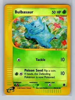 Pokemon Card - Bulbasaur 94/165 - Expedition Base Set - Reverse Holo - Image 1