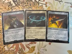 MTG Magic the Gathering Final Fantasy Lot Of 3 Cards Cloud 0345 0241 0333 AUC 2 - Image 1