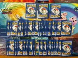 Vintage Pokemon Card Lot Fire E Series Houndoom Meganium Bulbasaur 57 Cards - Image 4
