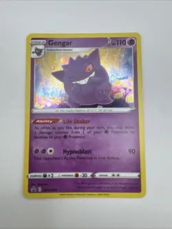 Pokemon Promo Card - Gengar SWSH052 SWSH: Sword & Shield Promo Cards Holo MINT! - Image 3