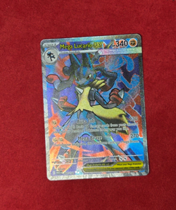 Mega Lucario Ex Full Art Ultra Rare 160/132 Pokemon Card NM/M Mega Evolutions - Image 2