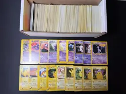 Huge Collection Bulk Lot of 600+ Pokemon Cards Mixed WOTC-XY Vintage HP-DAMAGED - Image 1