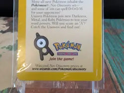 POKEMON 2001 MOVIE SEALED PROMO NEO TRADING CARD - Image 3