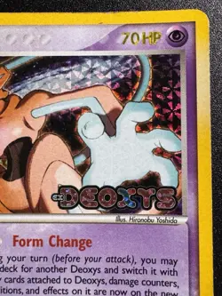 Deoxys 16/107 Normal Forme EX Deoxys Pokemon Card Reverse Holo Foil Rare HP - Image 4