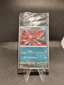 Pokemon TCG Yveltal 088/132 Holo Mega Evolution PROMO CARD Sealed GameStop - Image 1