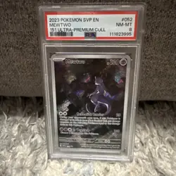 Mewtwo 151 Illustration Rare Pokemon Card PSA Mewtwo Strikes Back lot of 2 promo - Image 4