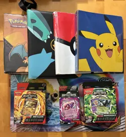 Vintage & Modern Pokemon Accessories Build A Bear Gold Cards Toys Binders Etc - Image 3