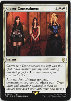 Clever Concealment [Commander: Final Fantasy] MTG Magic - NM/M ⚪⚪ - Image 3