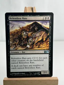 Relentless Rats Core Set 2011 (M11) Regular NM - Image 1