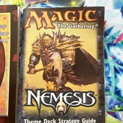 Magic The Gathering 4 Book Lot - Tempest Fifth Edition Mirage Nemesis Strategy - Image 3