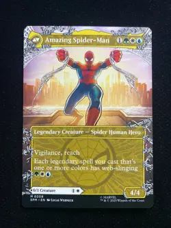2025 Magic The Gathering MTG Marvel EN #M 0208 Amazing Spider-Man AK001 - Image 1