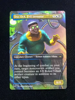 2025 Magic The Gathering MTG Marvel EN #R 0024 Doc Ock, Evil Inventor AK001 - Image 1