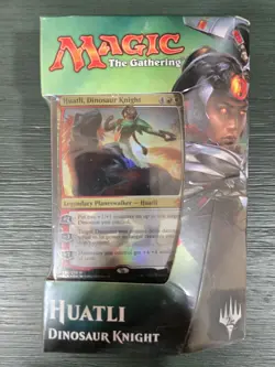 MTG Magic The Gathering Huatli, Dinosaur Knight Ixalan Planeswalker Deck - Image 1