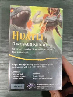 MTG Magic The Gathering Huatli, Dinosaur Knight Ixalan Planeswalker Deck - Image 2