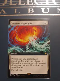 Ultimate Magic: Holy (Extended Art) Commander: Final Fantasy Regular - Image 1