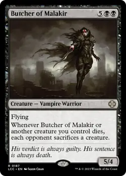 Butcher of Malakir [The Lost Caverns of Ixalan Commander] Magic MTG - Image 1