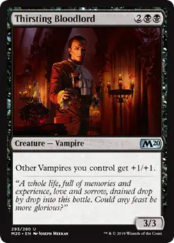 Thirsting Bloodlord - Planeswalker Deck Exclusive Light Play, English Magic the - Image 1