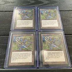 Lot of (4) 1995 Barbed Sextant Magic the Gathering MTG RARE - Image 1