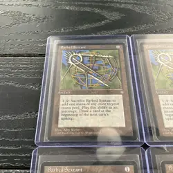 Lot of (4) 1995 Barbed Sextant Magic the Gathering MTG RARE - Image 2