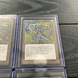 Lot of (4) 1995 Barbed Sextant Magic the Gathering MTG RARE - Image 5