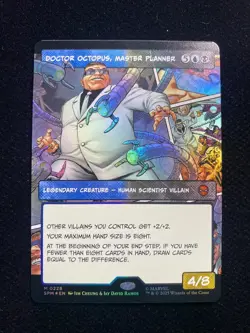 2025 Magic The Gathering MTG Marvel EN #M 0228 Foil Doctor Octopus AK001 - Image 1