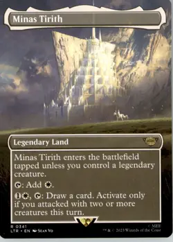 Minas Tirith () (Borderless) R Universes Beyond: The Lord of the Rings: Tales of - Image 1