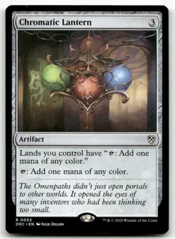 Chromatic Lantern #53 MTG Aetherdrift NM X1 - Image 1