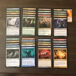 40 RARE CARD LOT-Magic the Gathering NO DUPLICATES Various Sets LP-DMG MTG TCG - Image 1