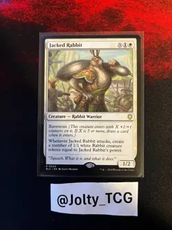 Jacked Rabbit Commander: Bloomburrow Regular 0009 - Image 1