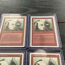 Lot of (6) 1995 Eternal Warrior Magic the Gathering 5th Edition RARE - Image 4