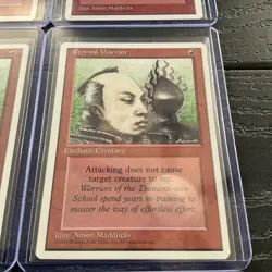 Lot of (6) 1995 Eternal Warrior Magic the Gathering 5th Edition RARE - Image 5