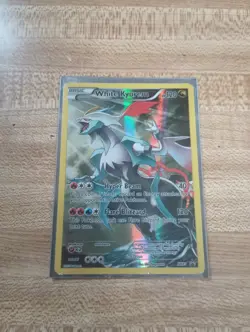 Pokemon White Kyurem XY81 Black Star Promo Full Art Card - Image 1
