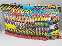 Pokemon TCG Mega Evolution Sleeved Booster Pack Lot of 16 - Image 1