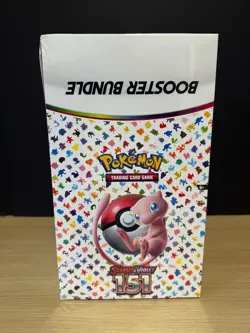 POKEMON SCARLET & VIOLET SV 151 FACTORY SEALED 10 BOX BOOSTER BUNDLE DISPLAY - Image 1