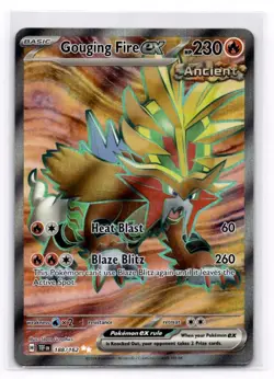 Gouging Fire ex - SV05: Temporal Forces - Pokemon NM 188/162 - Image 1