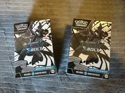 Pokemon TCG Cards Black Bolt Booster Bundle Lot Of 2 Scarlet & Violet - Image 1