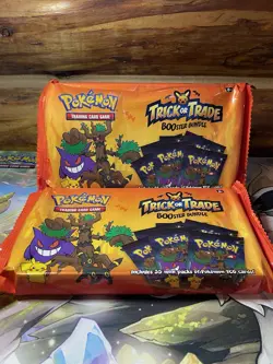2024 - Pokemon - Trick or Trade booster bundles X2!!!! 70 Packs Total! Halloween - Image 1