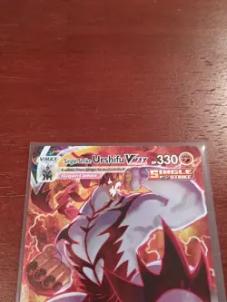 Pokemon TCG Urshifu VMAX SWSH Battle Styles Single Strike 168/163 - Image 2