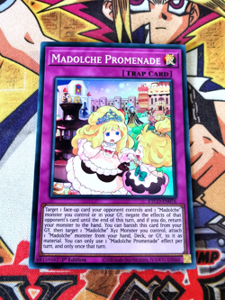 Madolche Promenade etco-en076 1st Edition (NM+) Super Rare Yu-Gi-Oh! - Image 1