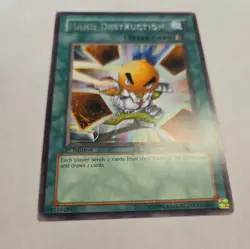 Yu-Gi-Oh! Hand Destruction (DP07-EN018, 1st Edition, Rare, mp - Image 1