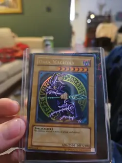 Dark Magician Of Chaos 1996 1st Edition Rare Foil Holo Yugioh Card IOC-065 - Image 2