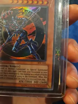 Dark Magician Of Chaos 1996 1st Edition Rare Foil Holo Yugioh Card IOC-065 - Image 4