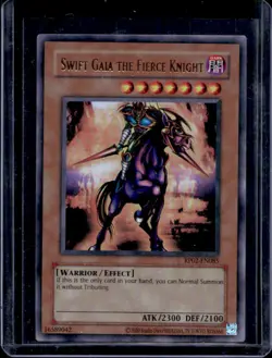 2009 Yu-Gi-Oh! Retro Pack 2 English Swift Gaia the Fierce Knight #RP02-EN085 - Image 1