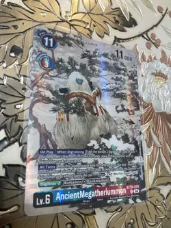 Digimon Card Game AncientMegatheriummon Alternate Art BT18-028 Tamers A02 - Image 1