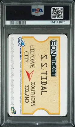 2003 POKEMON E CARD PROMO EON TICKET PSA 6 - Image 2
