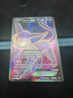 Pokemon TCG Espeon EX Holo Full Art Ultra Rare Card 117/122 XY Breakpoint - Image 1