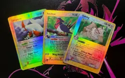 🔥Pokemon TCG Ruby & Sapphire 2 Card SET of SWELLOW & SLAKING LP +Sandstorm MP🔥 - Image 1
